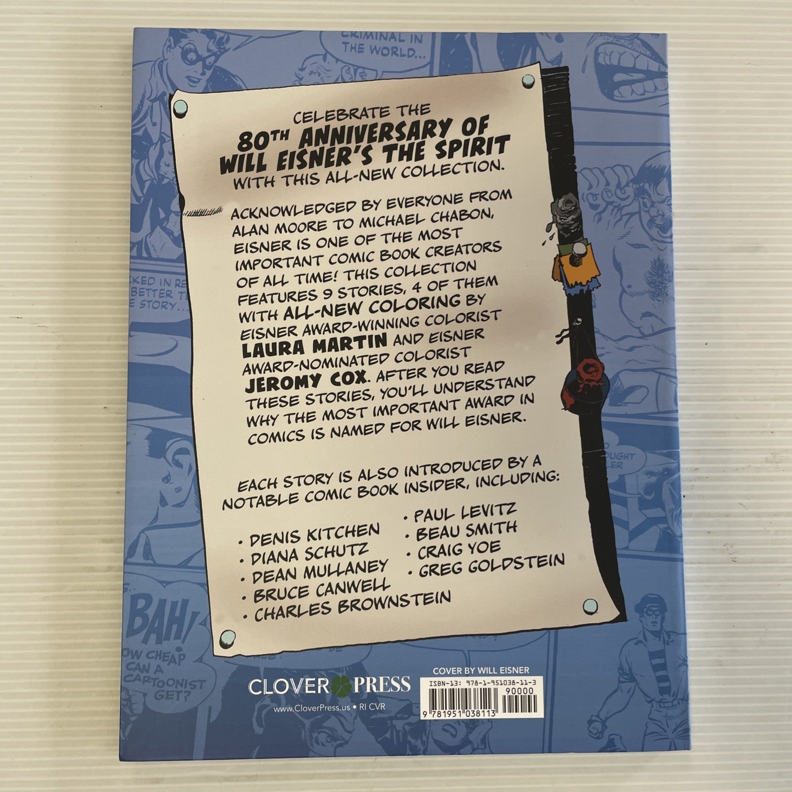 The Spirit 80th Anniversary Celebration Graphic Novel Clover Press Exclusive4