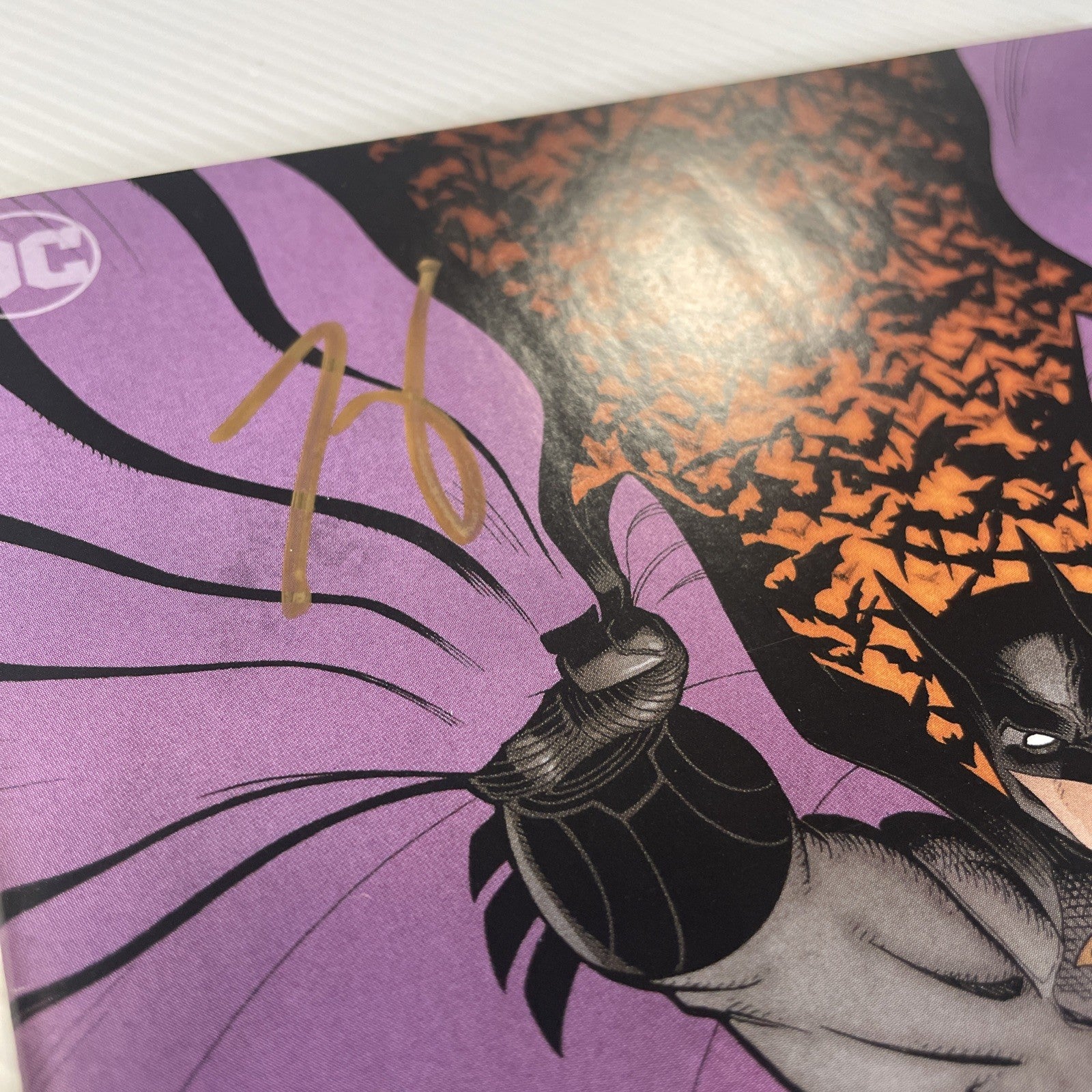 Batman # 50 2018 NM Arthur Adams Torpedo Variant Signed Tom King Mitch Gerards**4