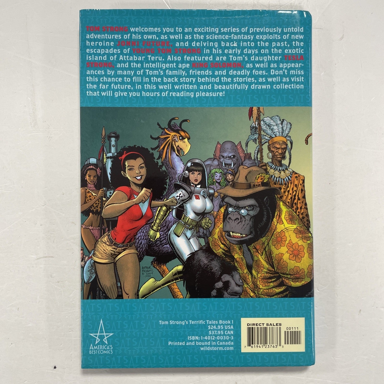 Tom Strong's Terrific Tales Book 1 2004 HC Hard Cover 1st Print4