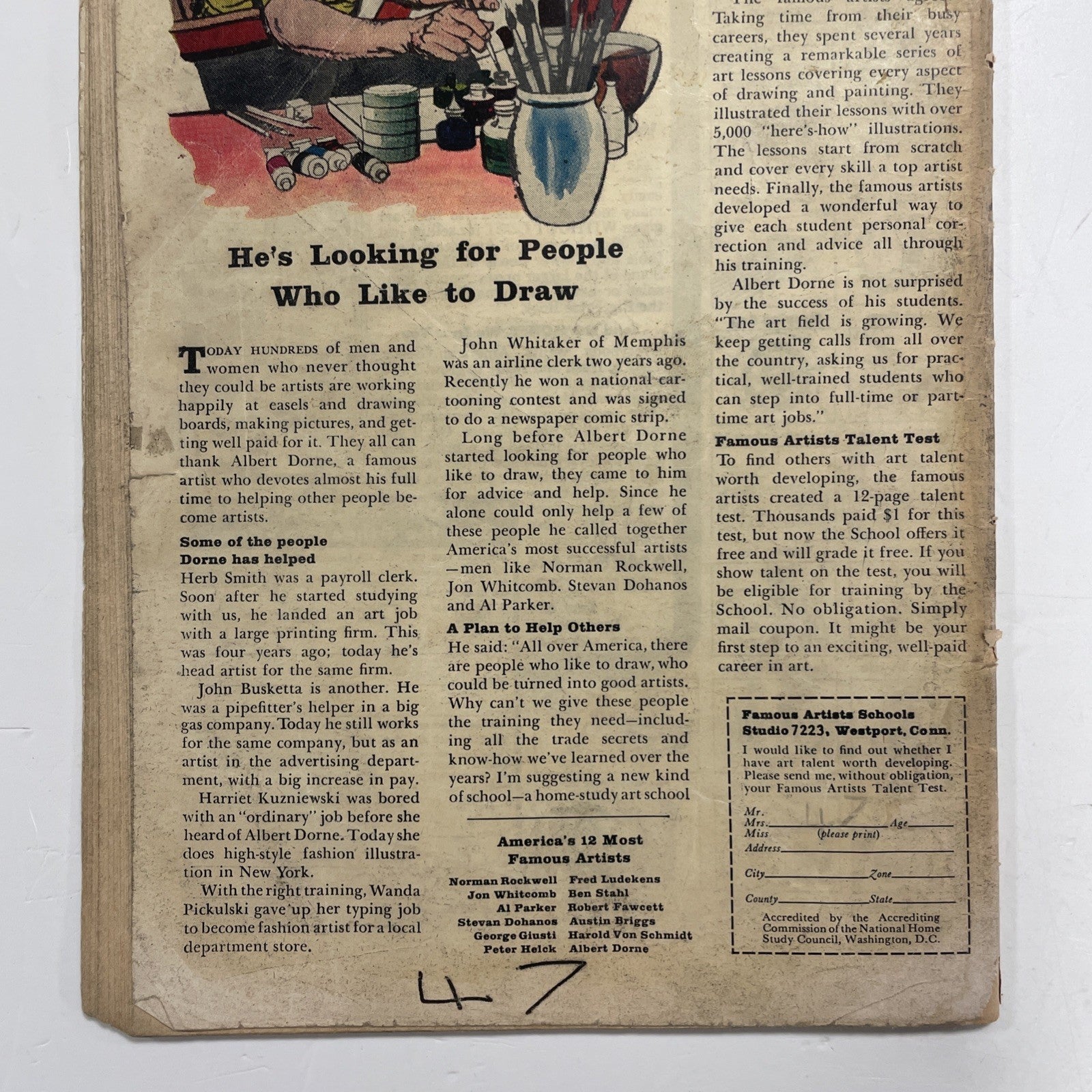 Tales To Astonish #55 1964 GD Penc Copy *See Decription9