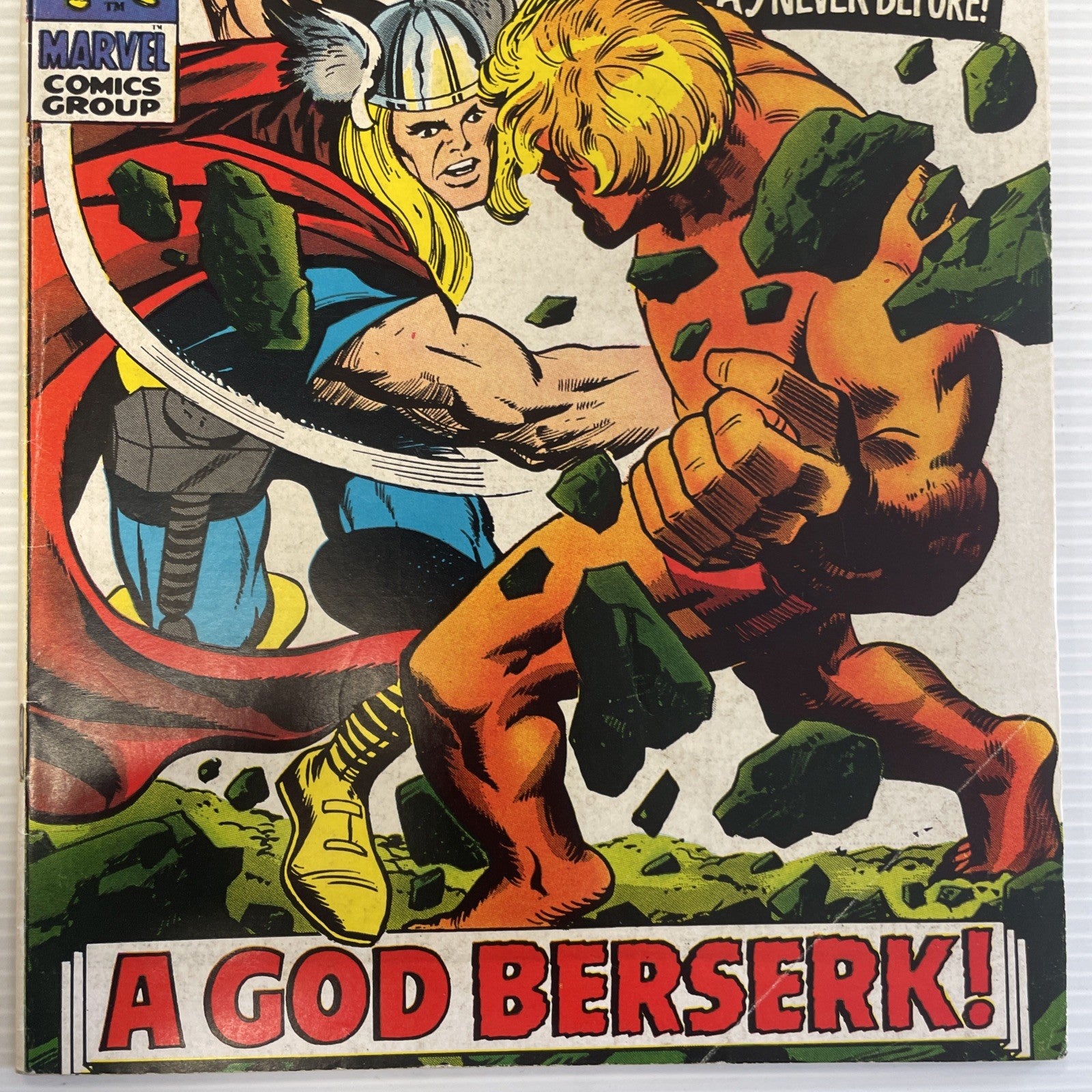The Mighty Thor #166 1969 VG/FN 2nd Appearance of Him Adam Warlock Pence Copy2