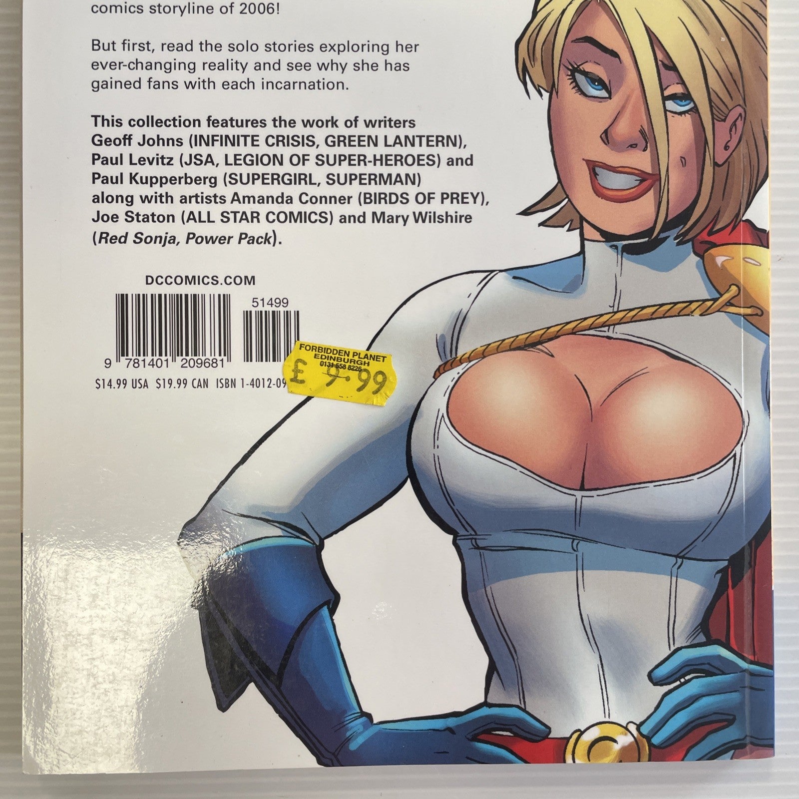 Power Girl 2006 TPB Trade Paperback Graphic Novel Adam Hughes Cover6