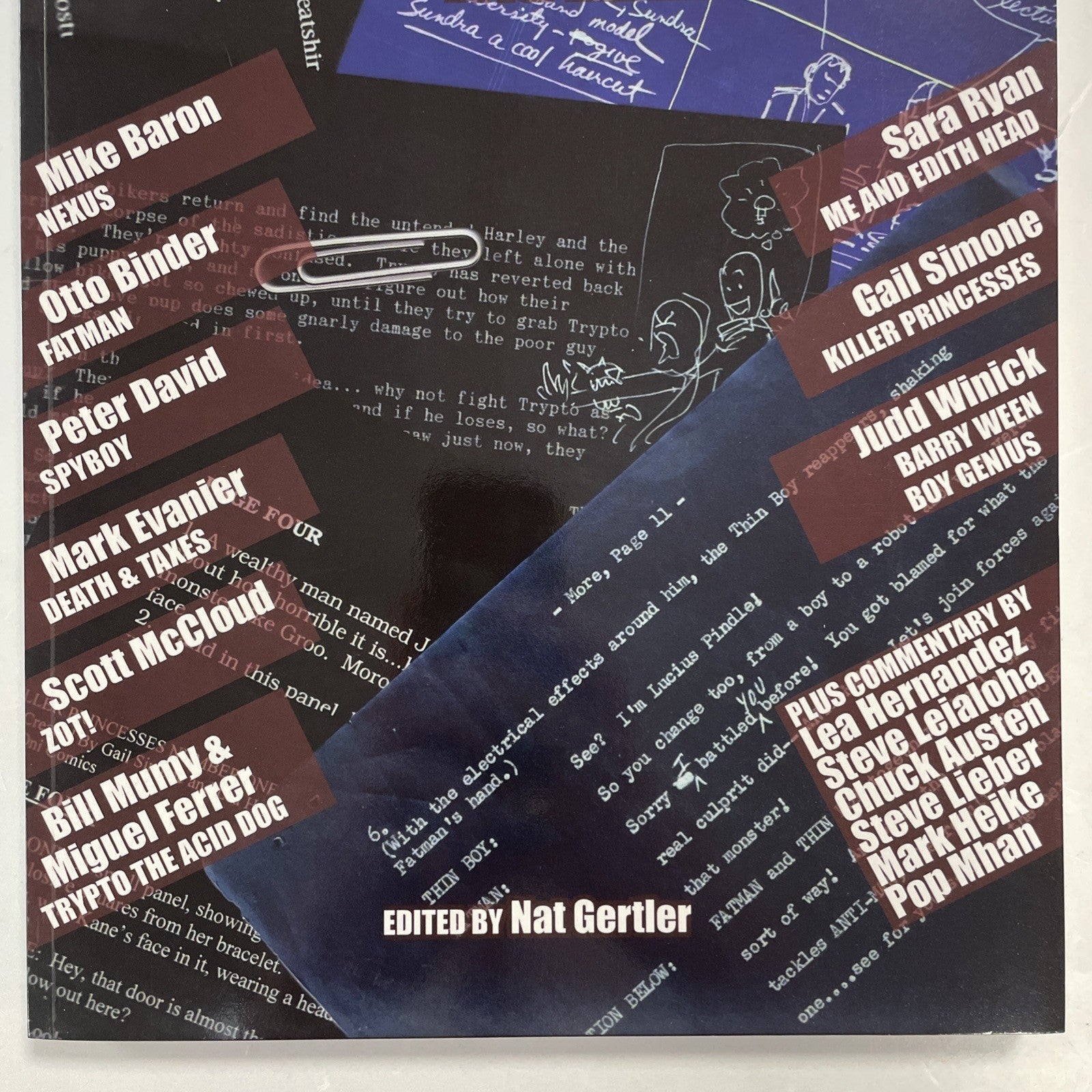 Panel One & Panel Two: Comic Book Scripts by Top Writers  2002, 2003 1st Prints7