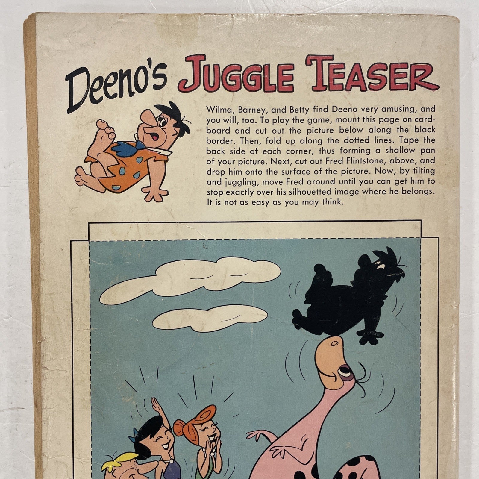 Dell Giant #48 1961 VG 1st Appearance of The Flintstones in Comics9