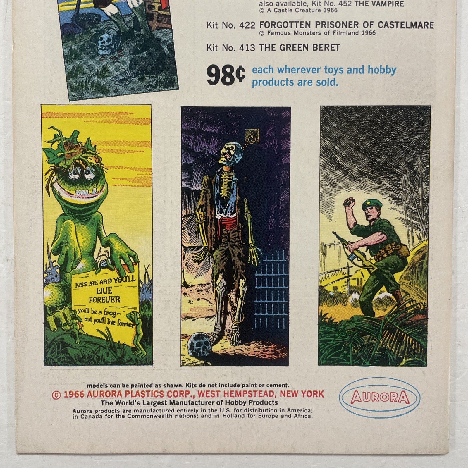 Adventure Comics #350 1966 FN/VF 1st Appearance of Hag the Witch Pence Stamp6