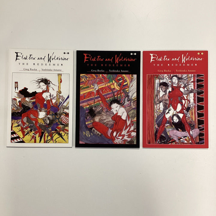 Elektra & Wolverine : Redeemer 2003 Complete Set  Graphic Novels0