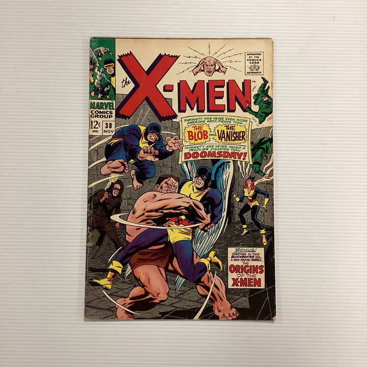 X-Men #38 1968 VG Cent copy