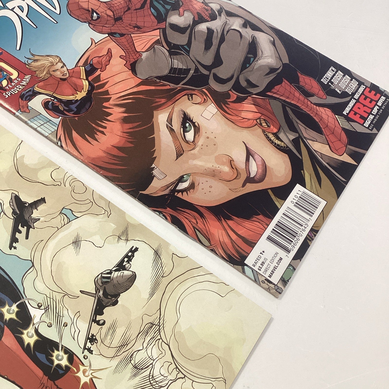 Avenging Spider Man #9 FN/VF & #10 VF+ 2012 FN/VF 1st & 2nd Carol Danvers9