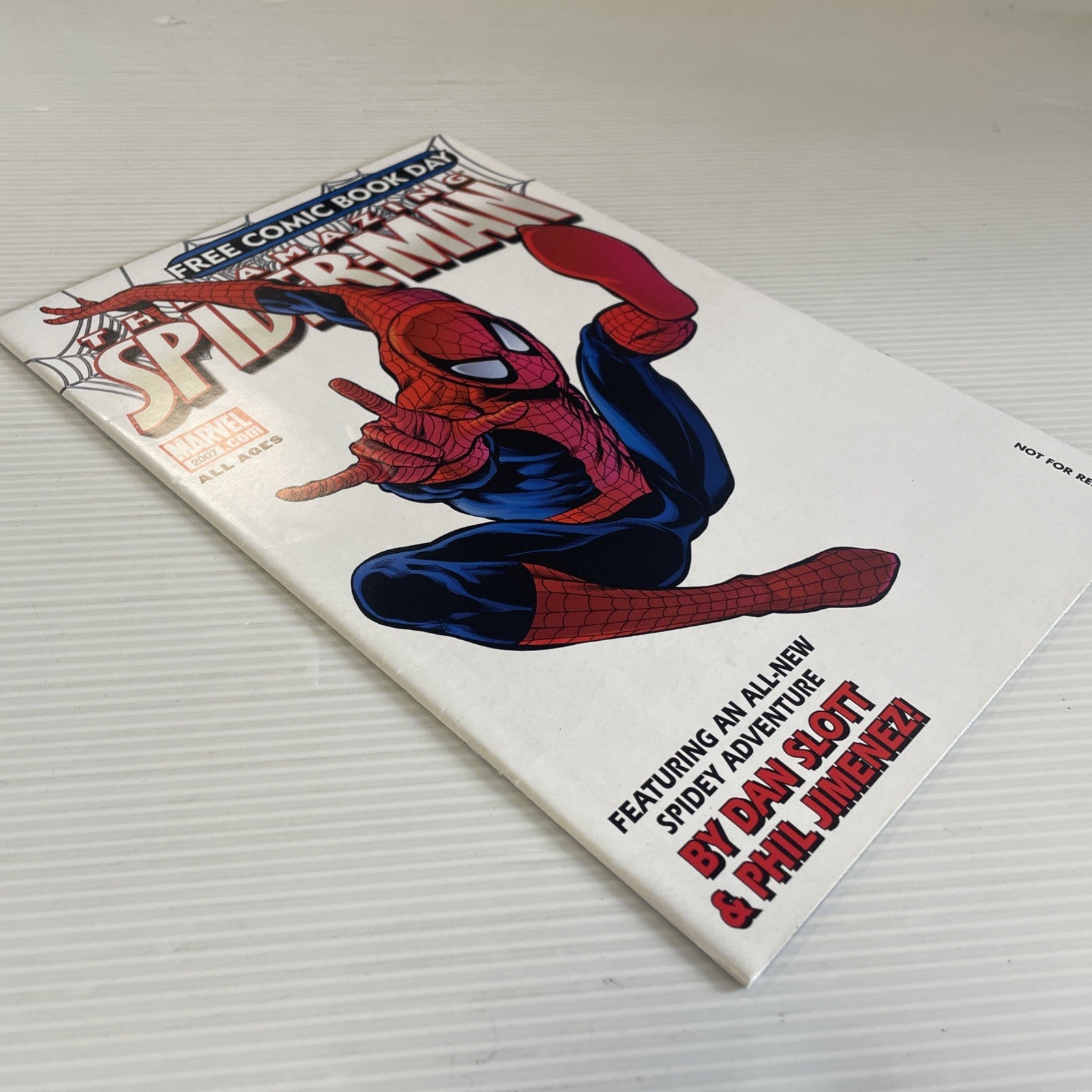 Amazing Spider-Man FCBD 2007 VF/NM 1st appearance of Mr. Negative and Jackpot3