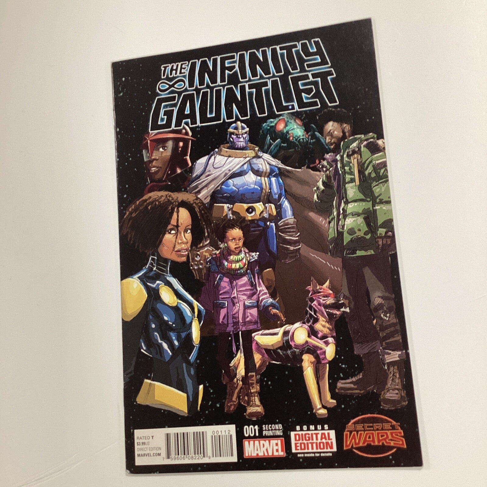 Infinity Gauntlet #1 2015 VF+ 2nd Print Variant3