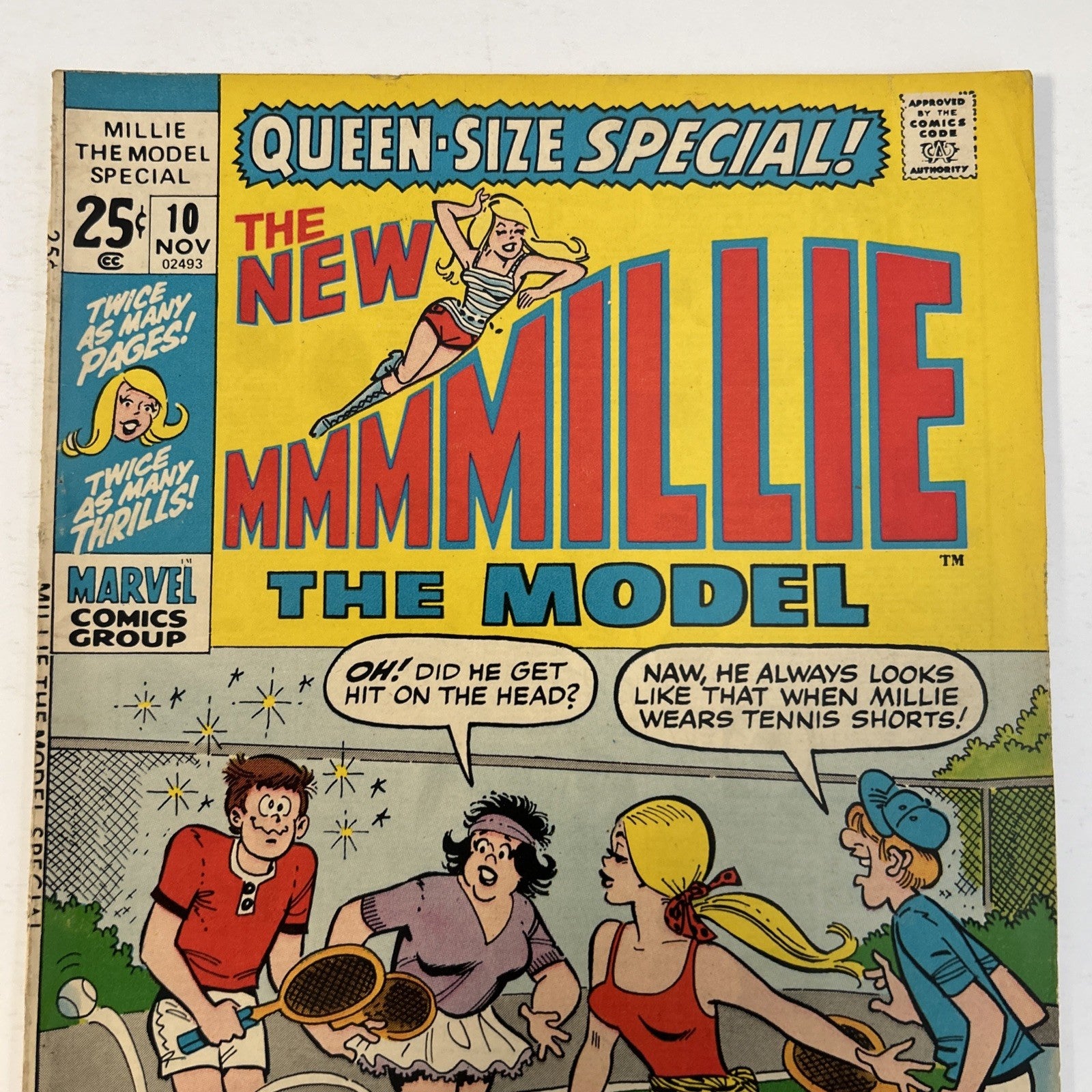 Millie The Model Annual #10 1971 FN Cents Stamp2