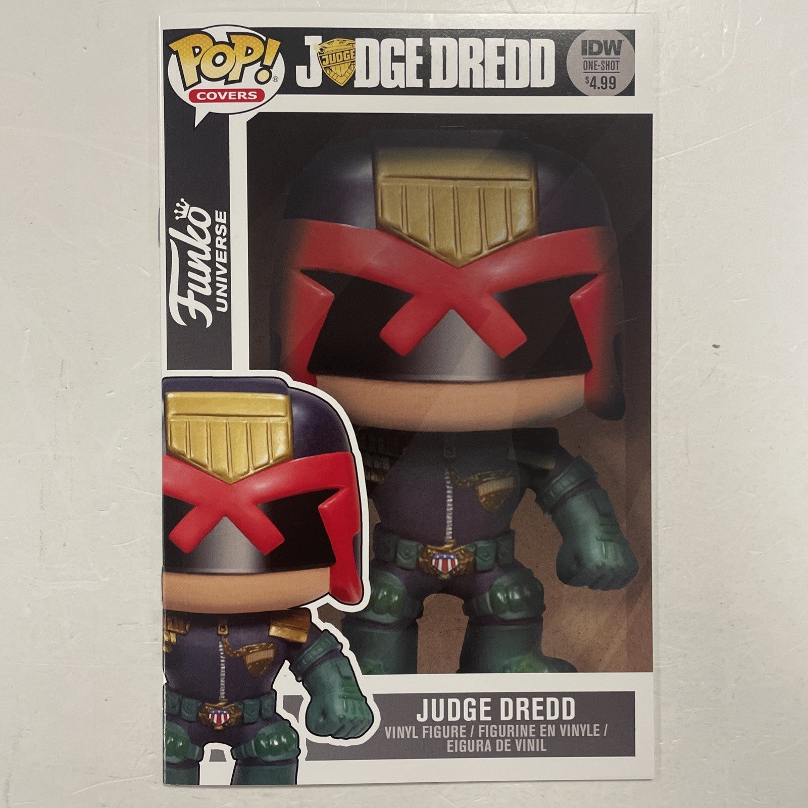 Judge Dredd One-Shot 2017 NM Subscription Funko Cover0