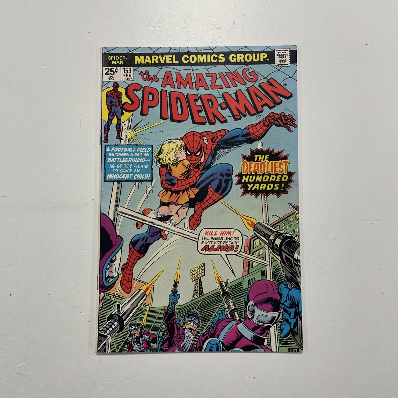 Amazing Spider-Man #153 1976 VF0