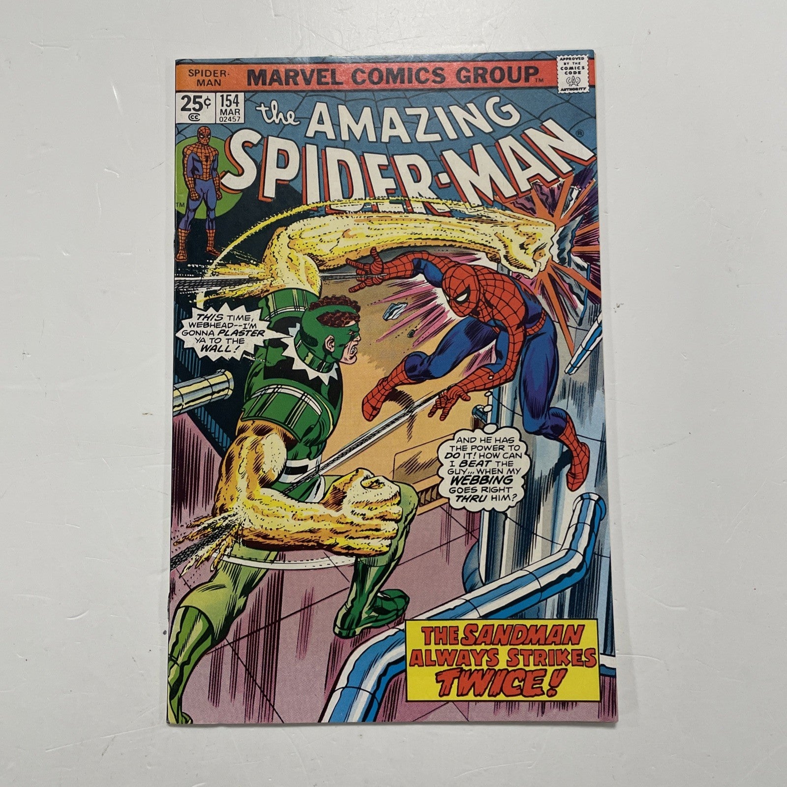 Amazing Spider-Man #154 1976 VF0