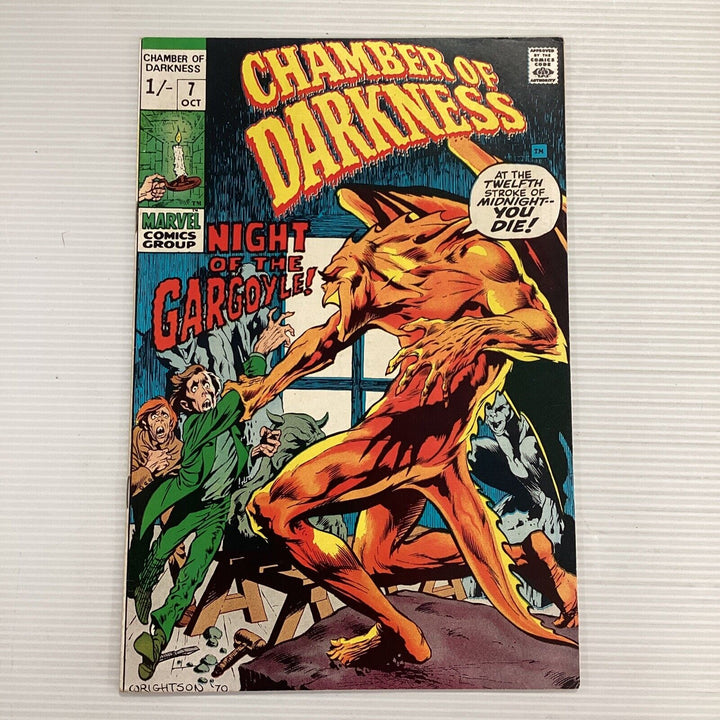 Chamber Of Darkness #7 1970 VF- 1st Bernie Wrightson Marvel Art