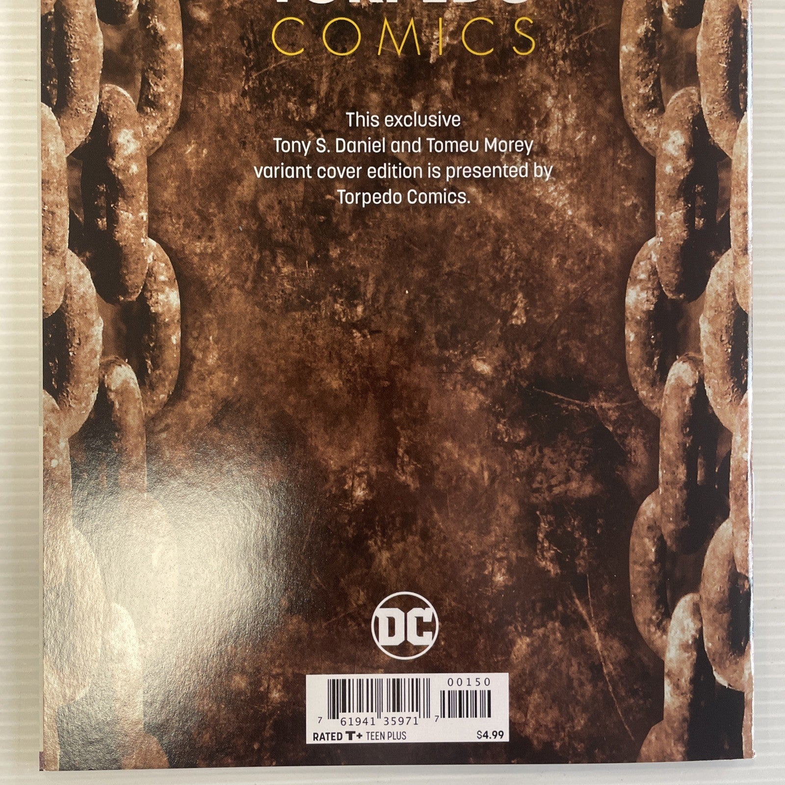 Batman Who Laughs #1 2018 VF/NM Tony Daniel Torpedo Comics Exclusive Variant6