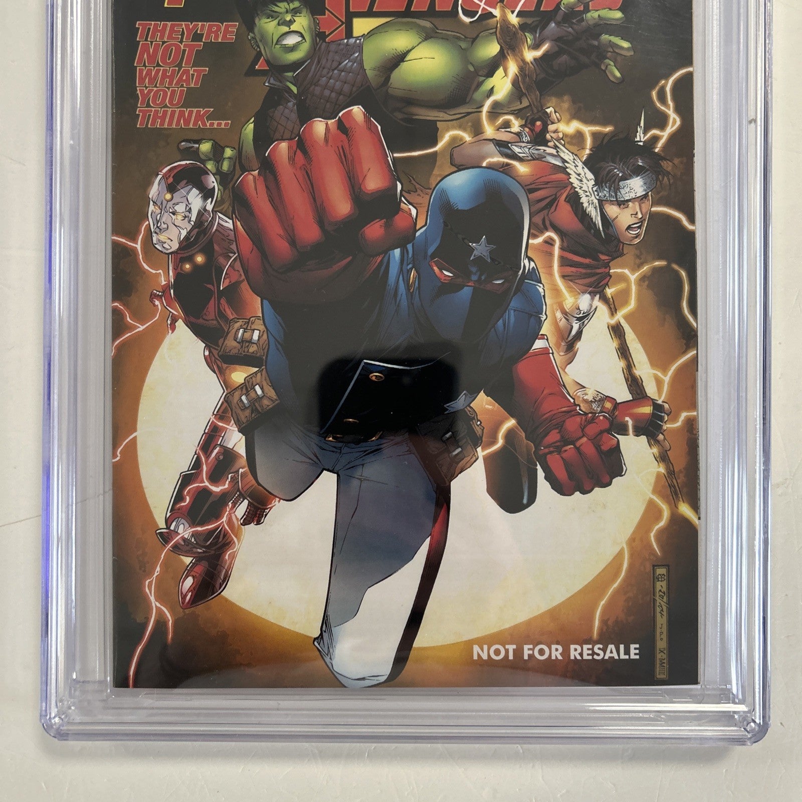 Young Avengers #1 Reprint 2005 9.2 CGC **Reprint edition as issued with Marvel..2