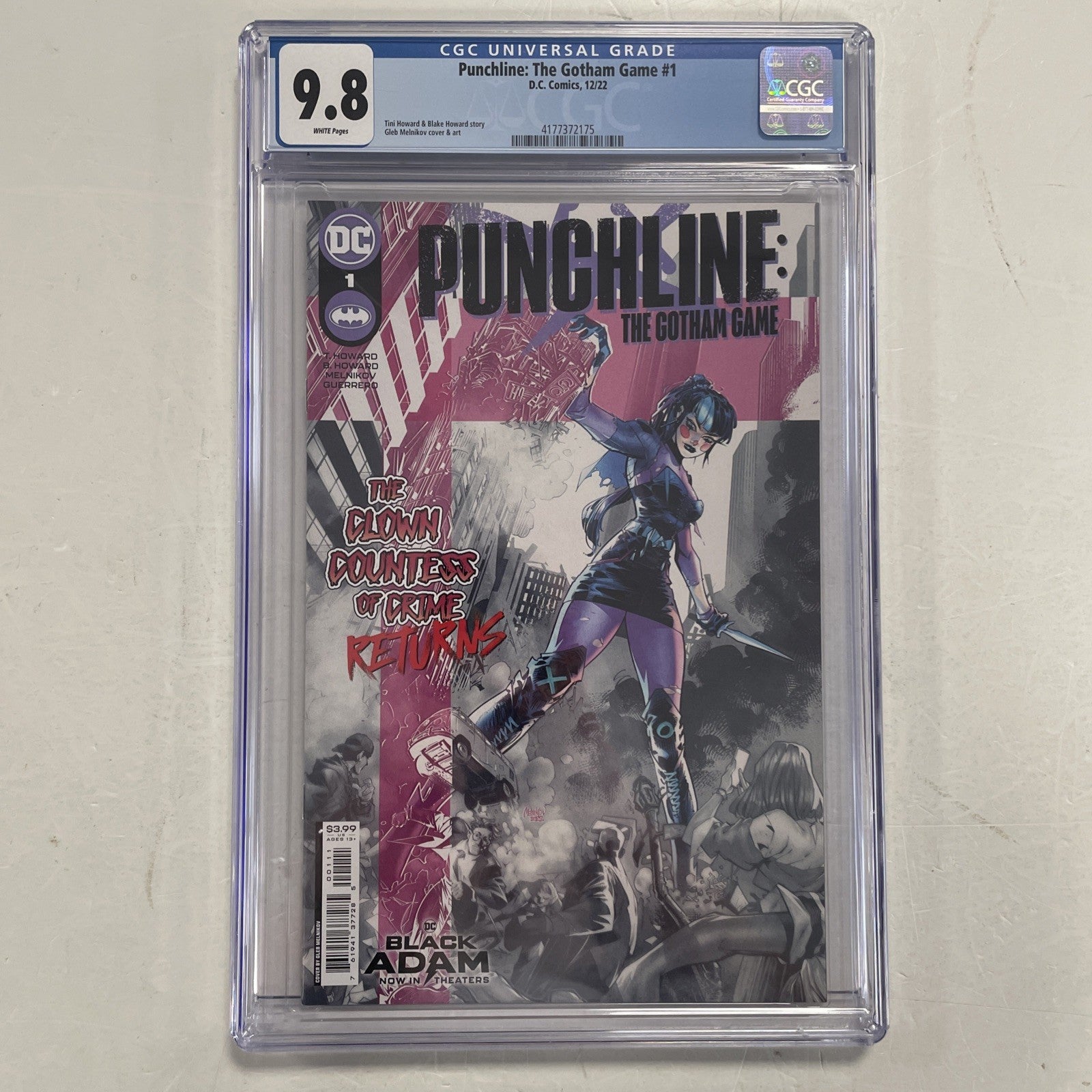 Punchline The Gotham Game #1 2022 CGC 9.8 White Pages0