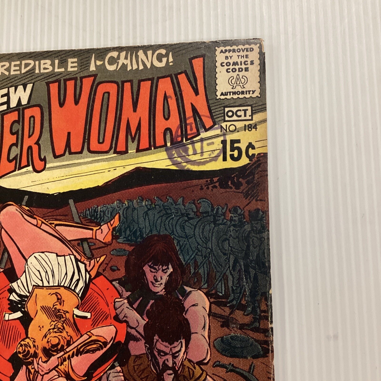 Wonder Woman #184 1969 VG/FN Pence Stamp7