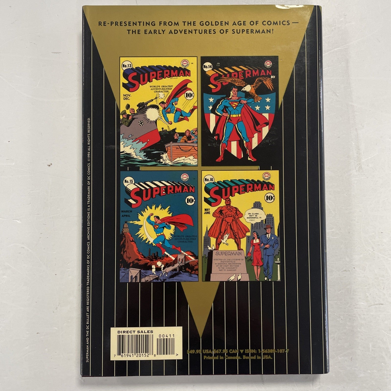 Archive Edition Superman Vol 4 DC Comics HC Graphic Novel4