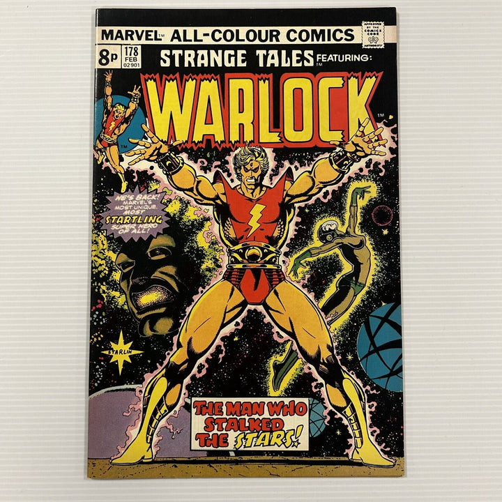 Strange Tales featuring Warlock #178 1975 FN/VF 1st Appearance of Magnus