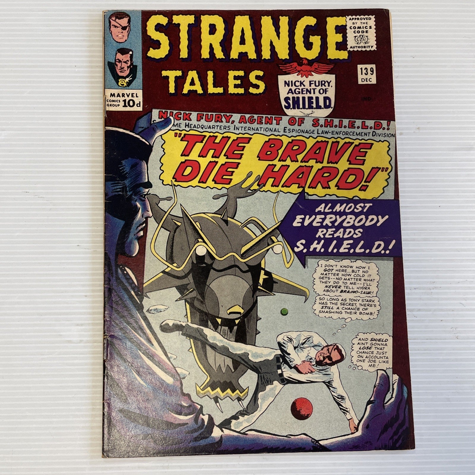 Strange Tales #139 1965 FN-0