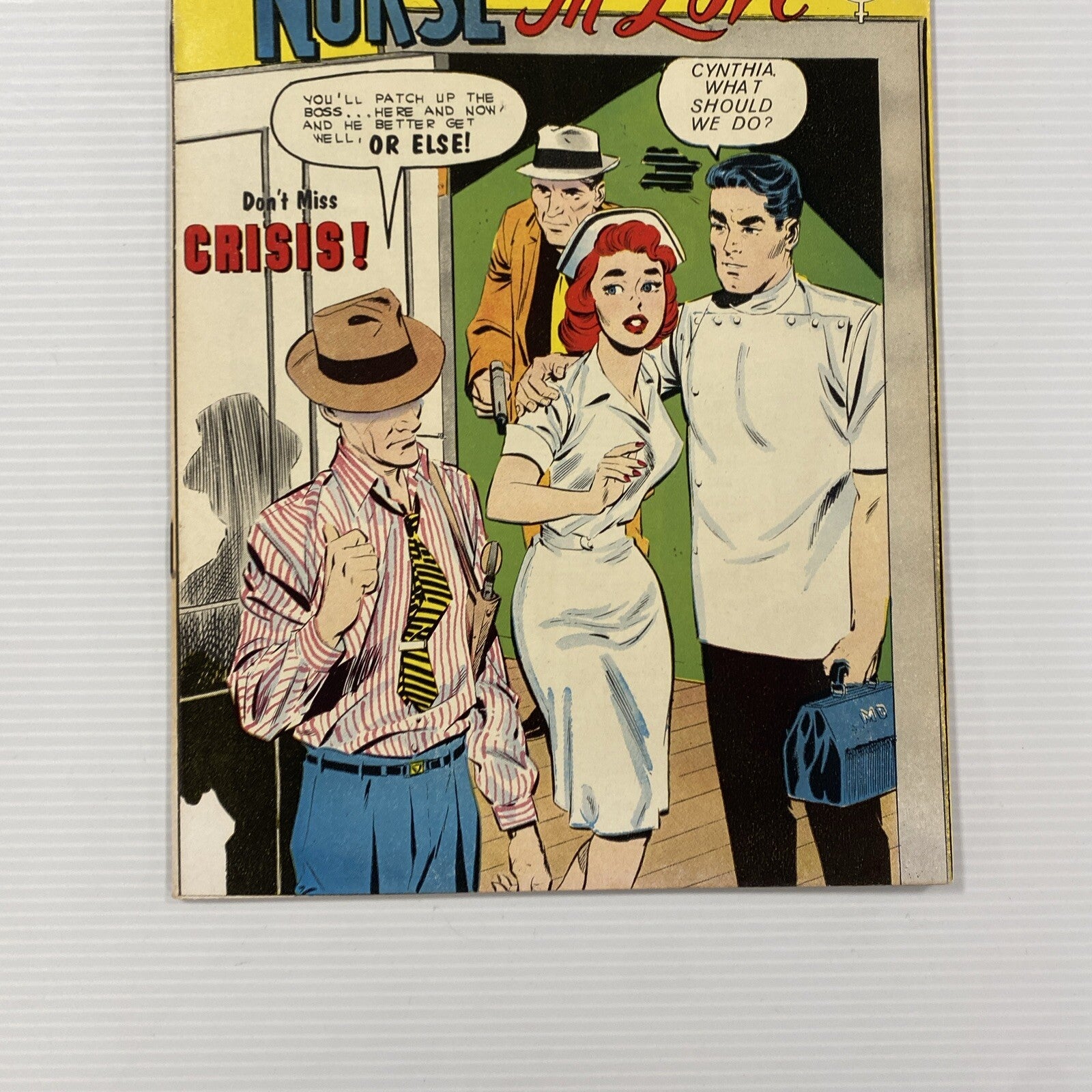 Cynthia Doyle Nurse in Love #67 1962 FN Charlton Pence Copy2