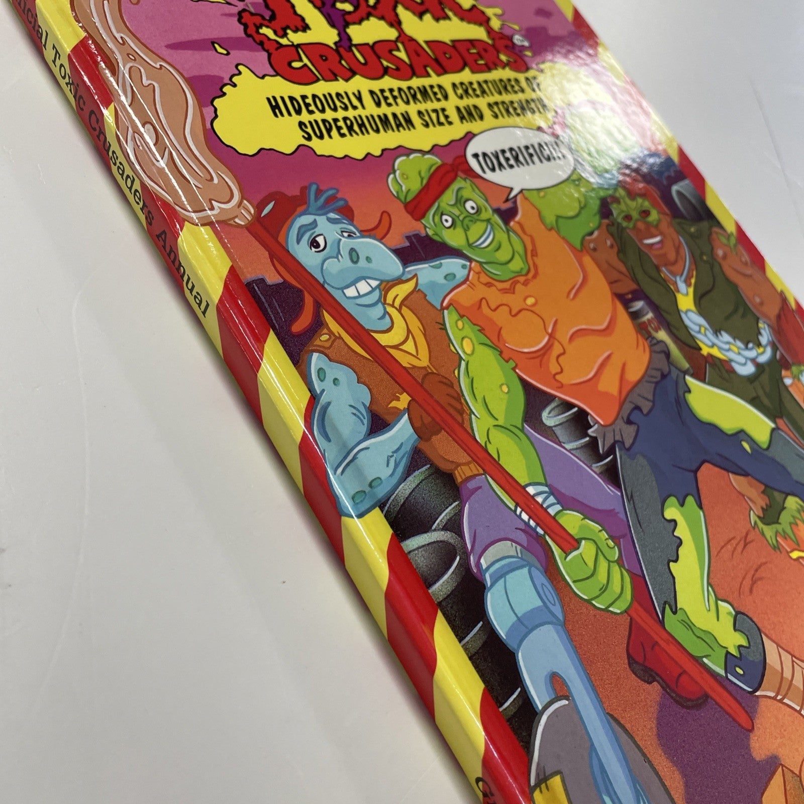Toxic Crusaders Annual 1992 Hardcover Marvel Grandreams4