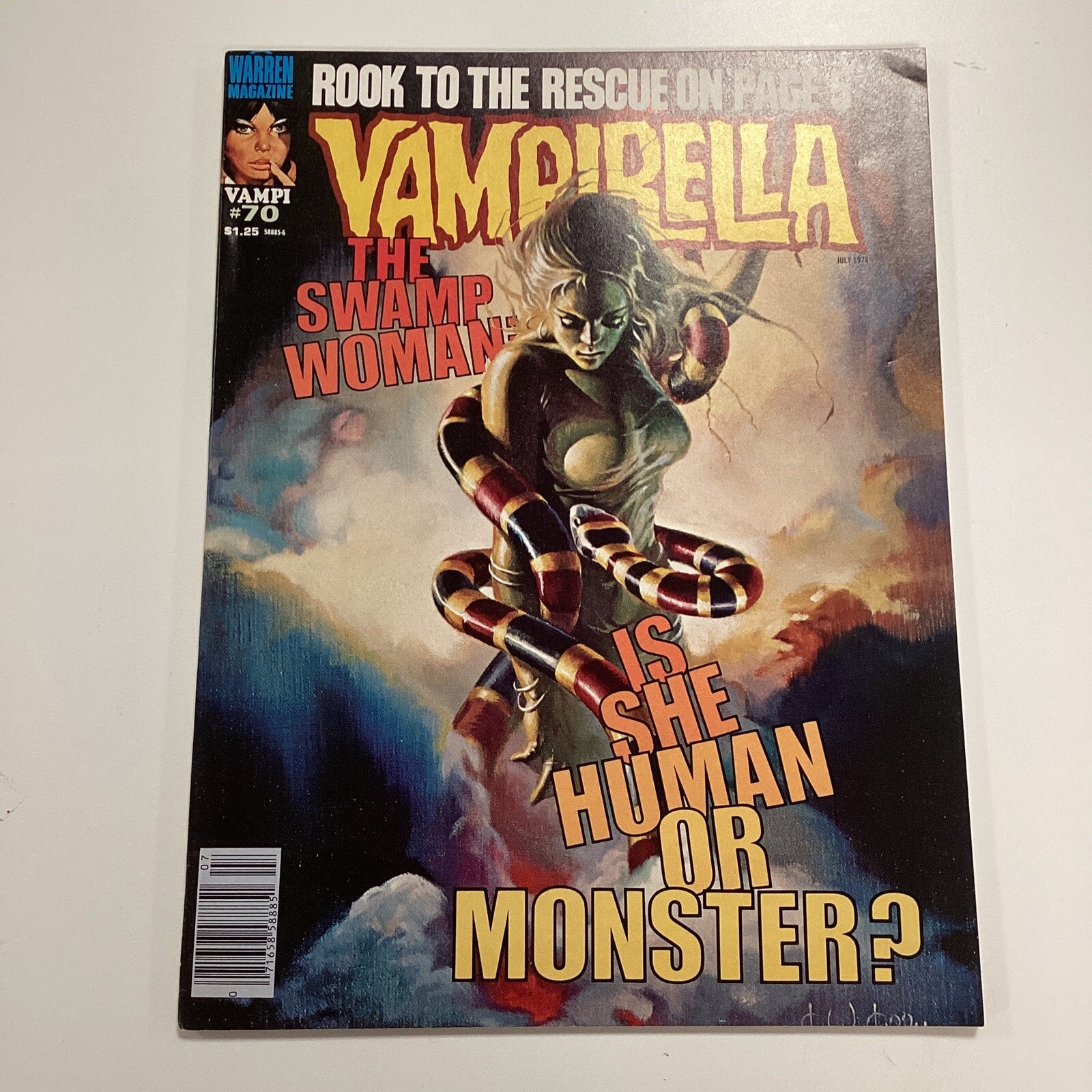 Vampirella #70 1978 FN/VF Warren Magazine0