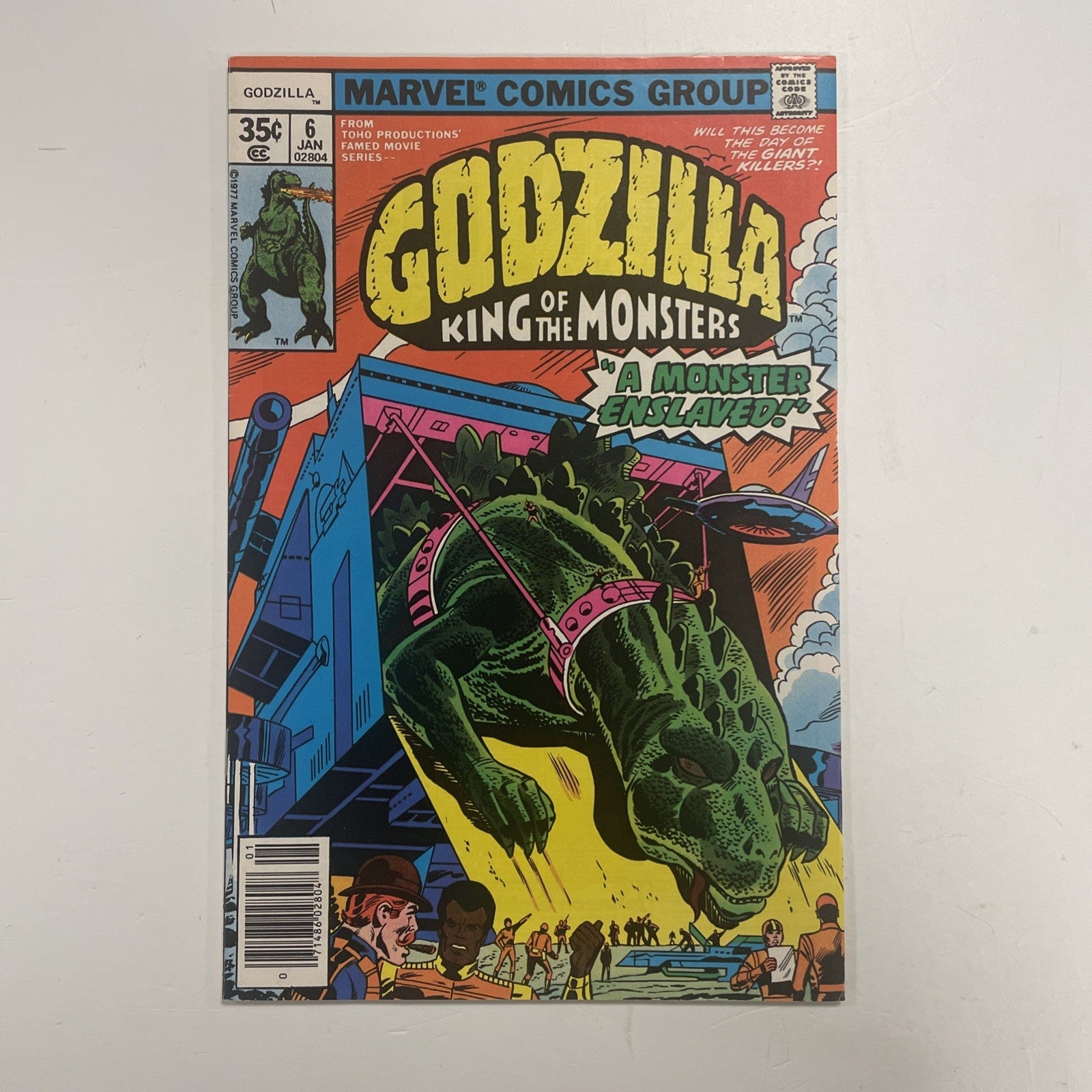 Godzilla King Of The Monsters #6 1978 FN/VF0