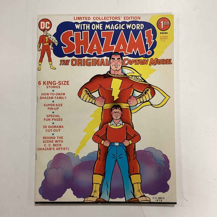DC Limited Collectors Edition Shazam! 1973 VF (3)0
