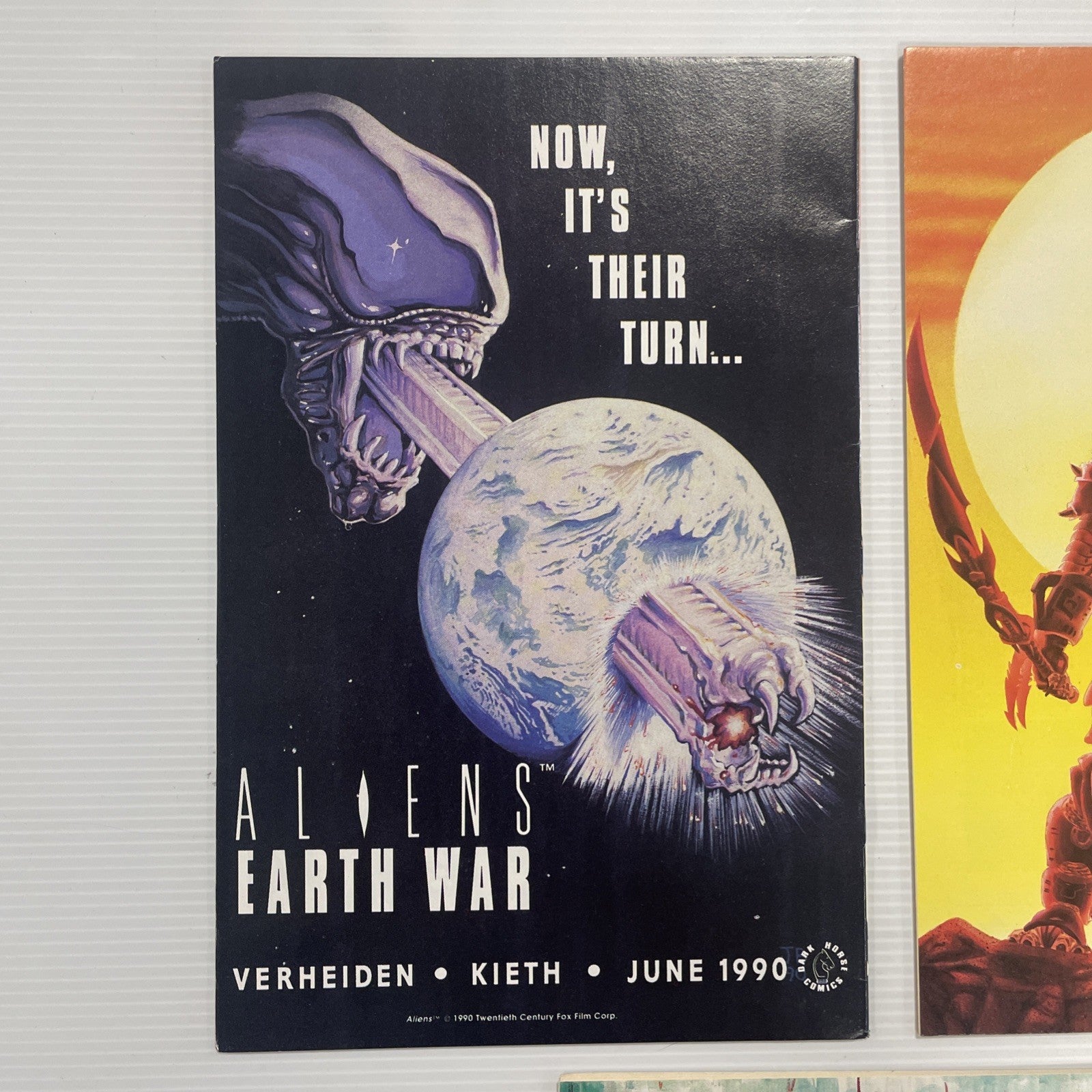 Aliens vs Predator #0 #1-4 1990 Avg. FN/VF Complete Set Dark Horse Comics8