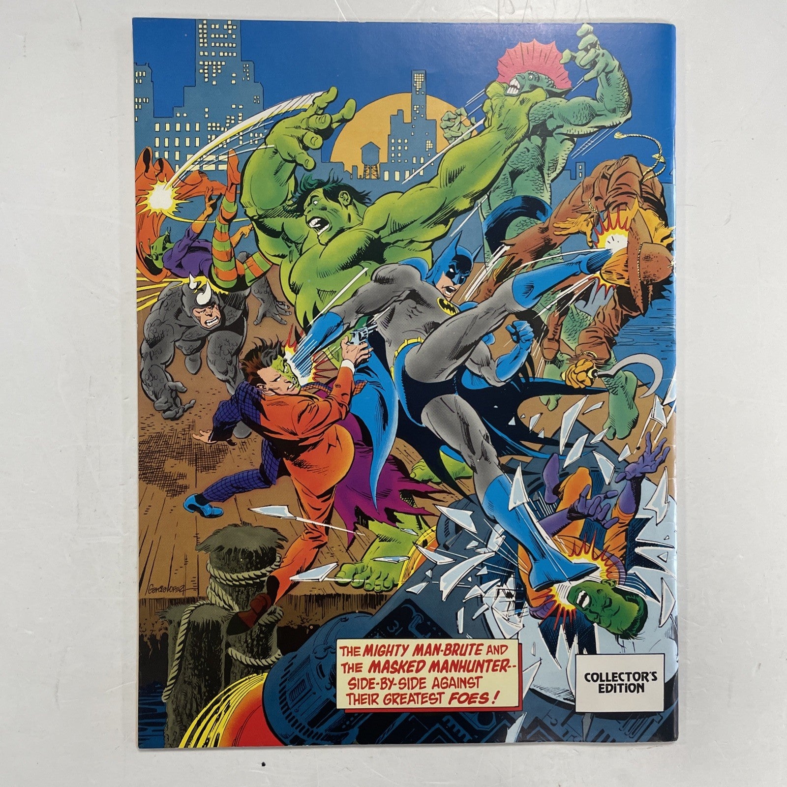 Batman Vs The Incredible Hulk Treasury Edition 1981 DC & Marvel Special4