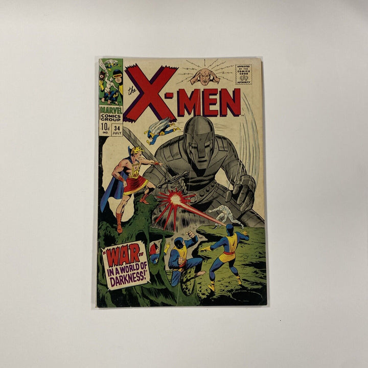 X-Men #34 1967 FN- Pence Copy