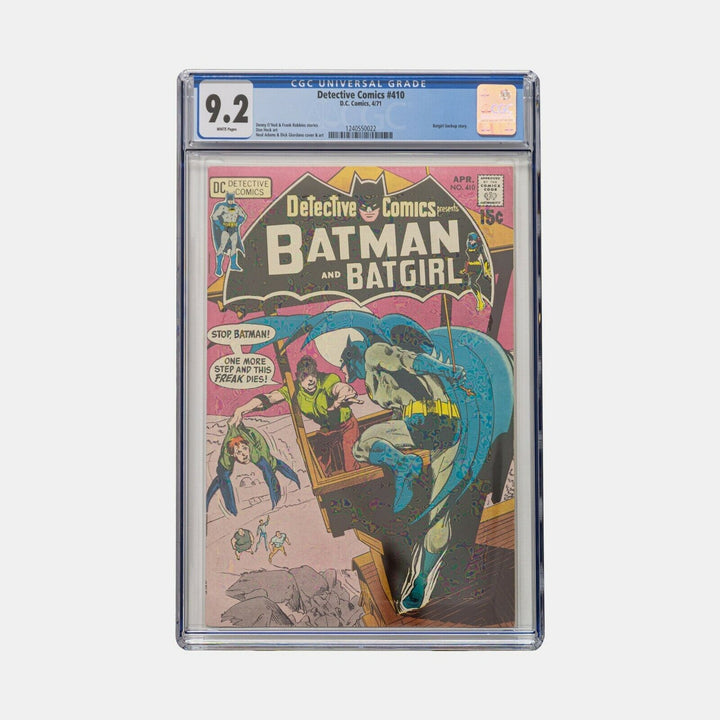 Detective Comics #410 CGC 9.2 Slabbed comic, 1971 Cent copy