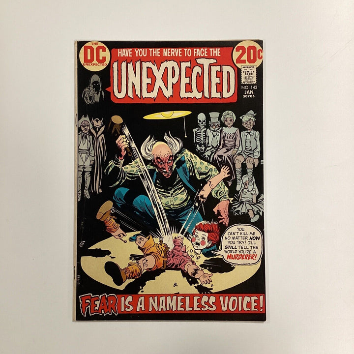 The Unexpected #143 1973 VG/FN Nick Cardy Art **pen on rear cover