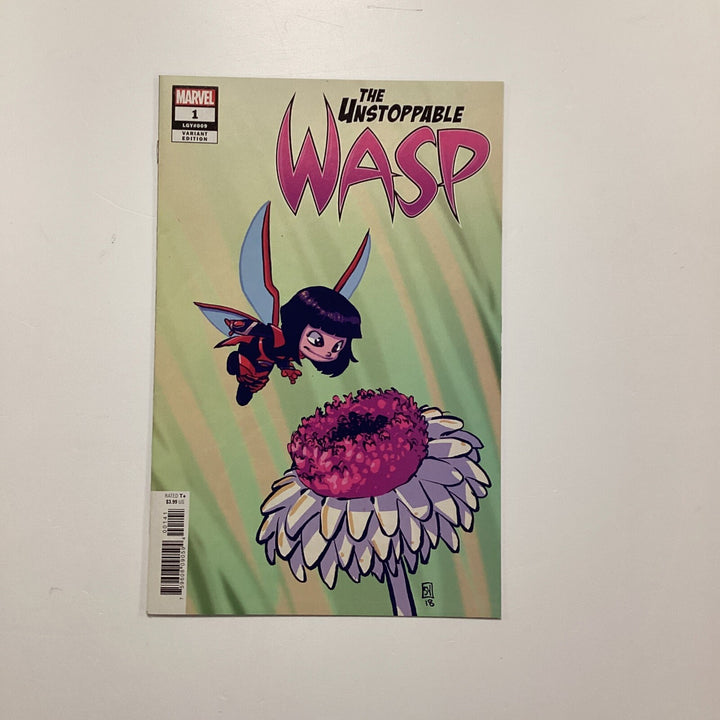Unstoppable Wasp #2 2017 NM Variant Cover0