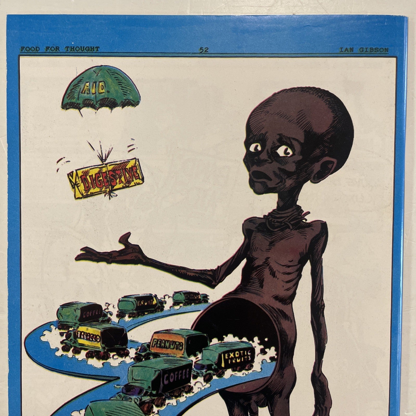 Food For Thought Ethiopia Charity Comic 1985 FN/VF Alan Davis5