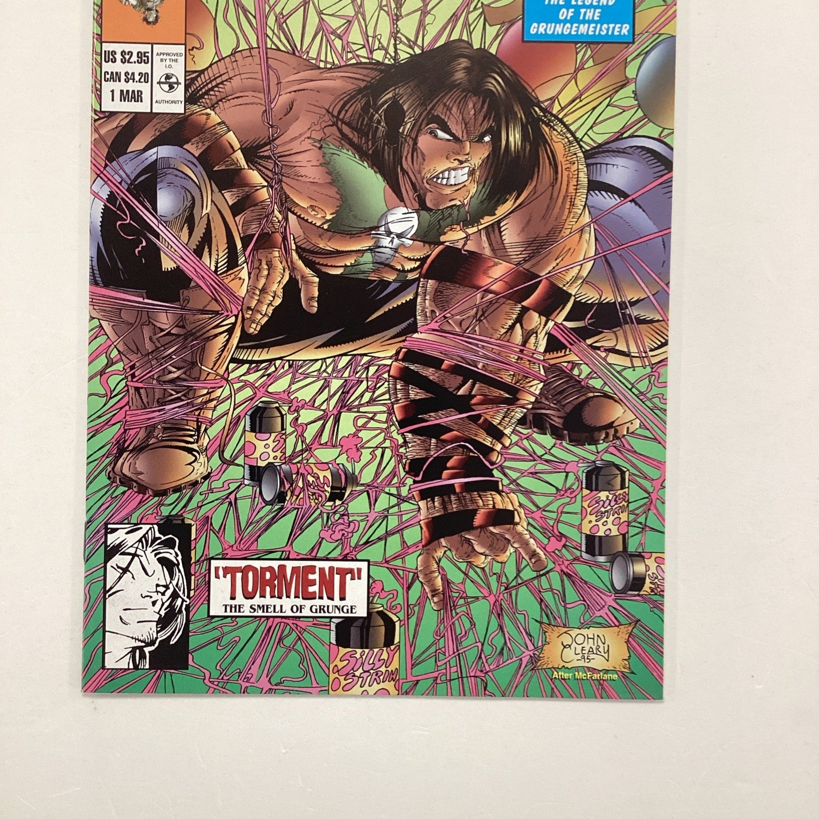 Gen 13 #1 1995 VF/NM Spider-man McFarlane Variant Cover Gen Thirteen 1st Printin2