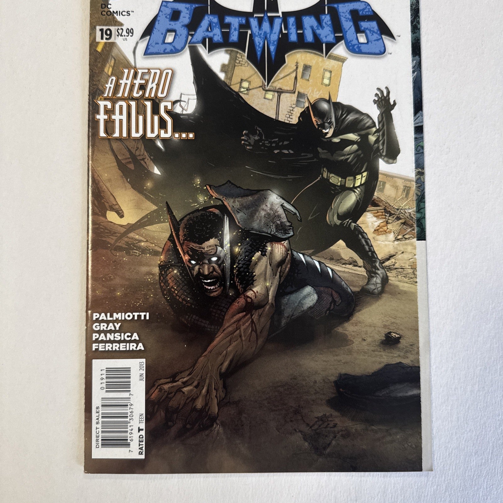 Batwing #19 2013 VF 1st Appearance of Luke Fox2