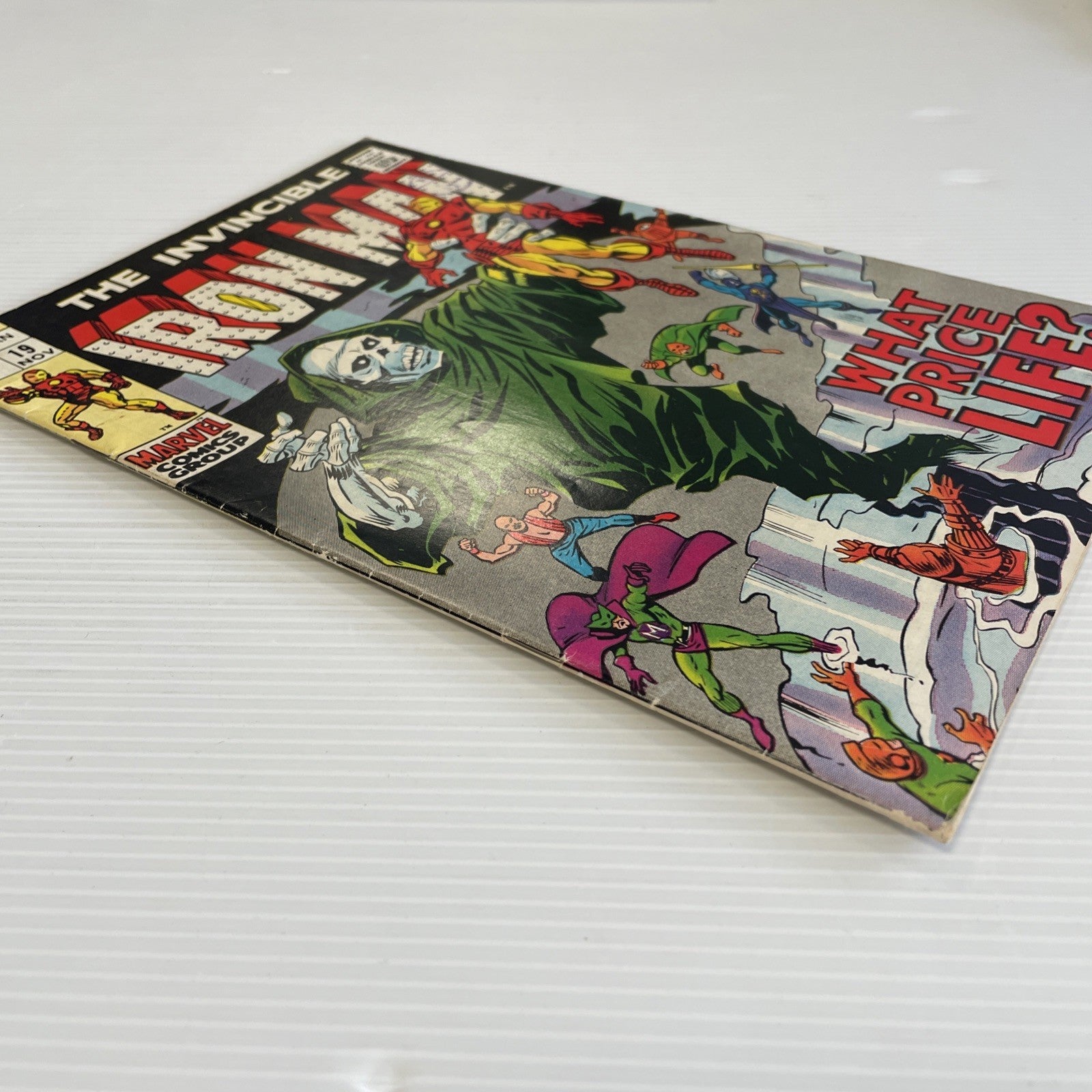 Iron Man #19 1969 VG/FN Pence Stamp3
