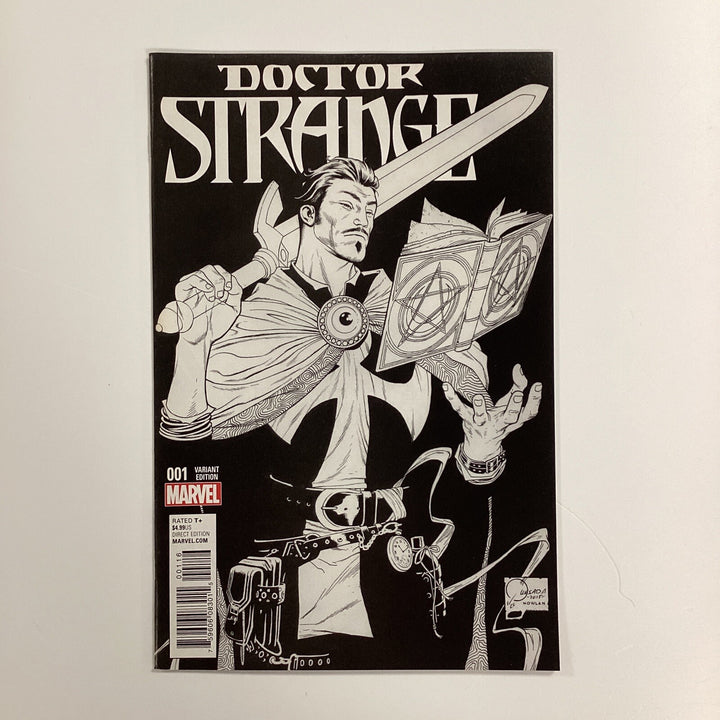 Doctor Strange #1 2015 NM+ 1:150 Joe Quesada Black & White Variant0
