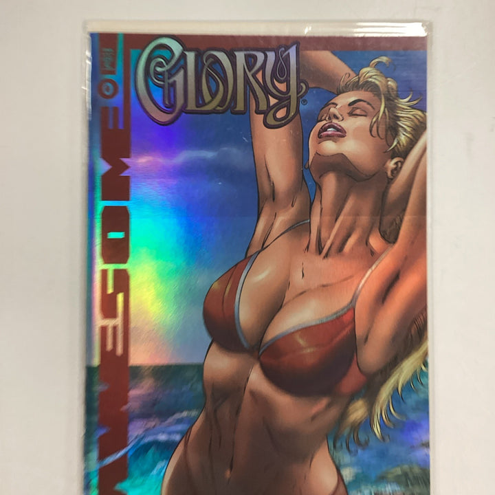 Glory #0 1999 Bikini Chrome Dynamic Forces CoA Awesome Comics0