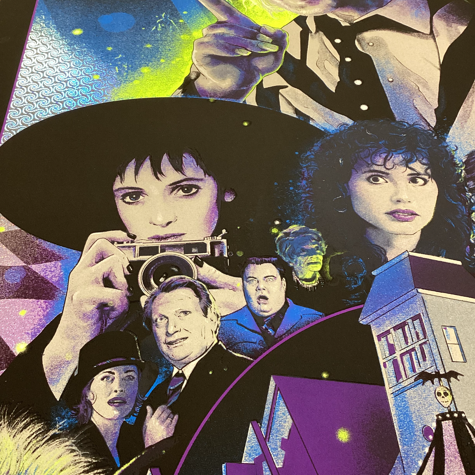Beetlejuice Alternate Movie Poster by Vance Kelly Holofoil 1/15