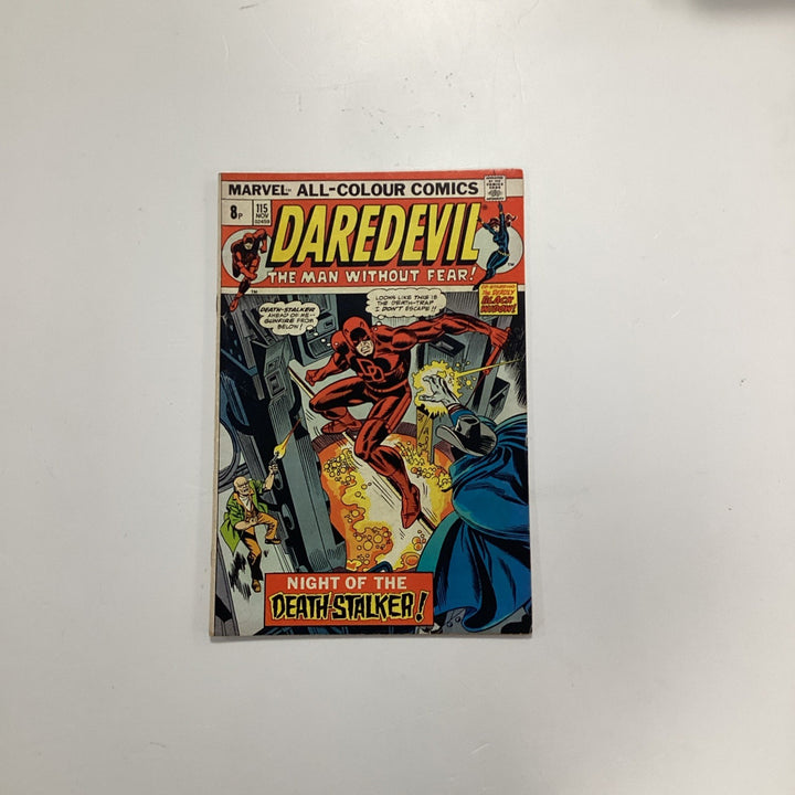 Daredevil #115 1974 FN- Advert For Hulk #181 (1st Wolverine) Pence Copy0