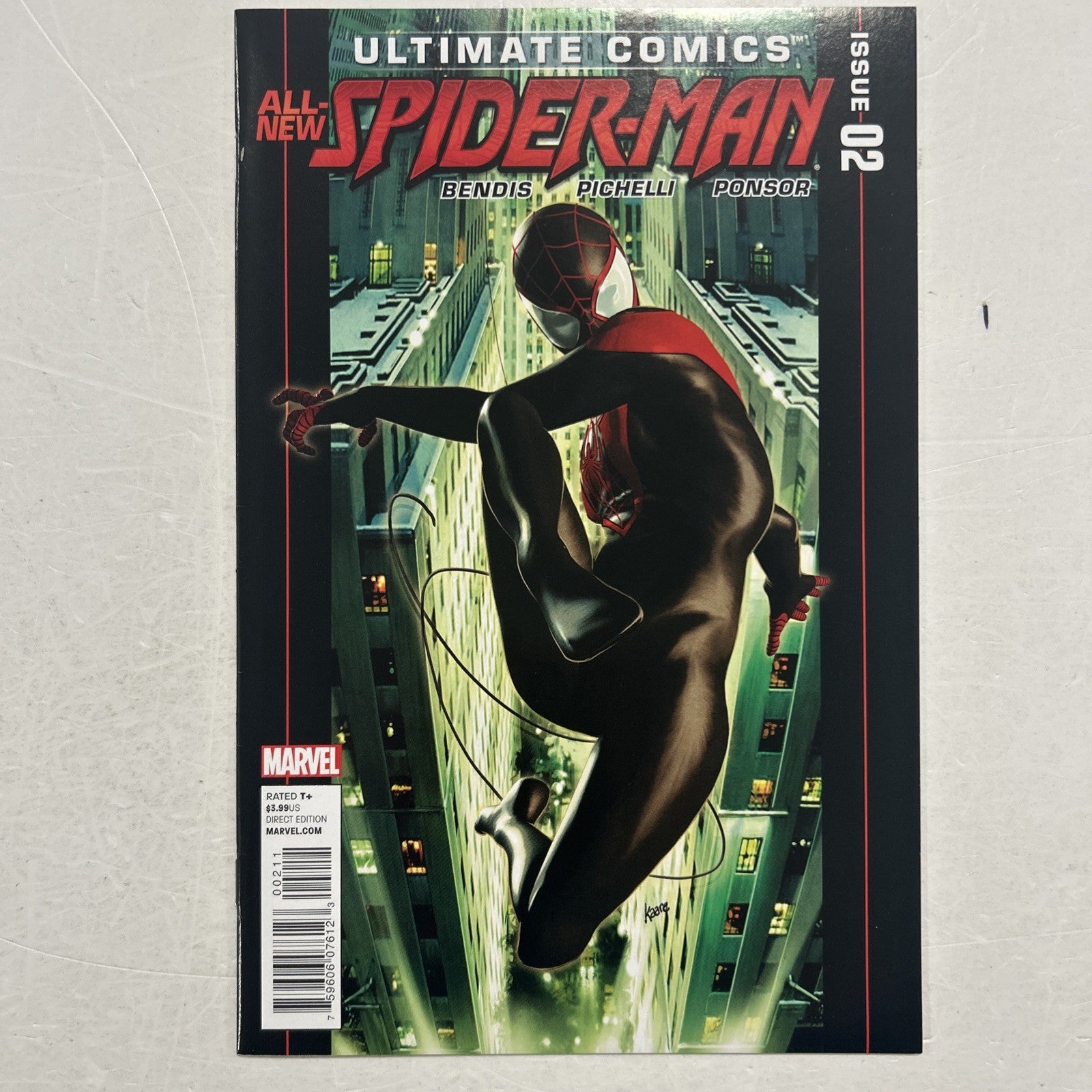 All-New Spider-man #2 2011 VF+ 3rd appearance of Miles Morales0
