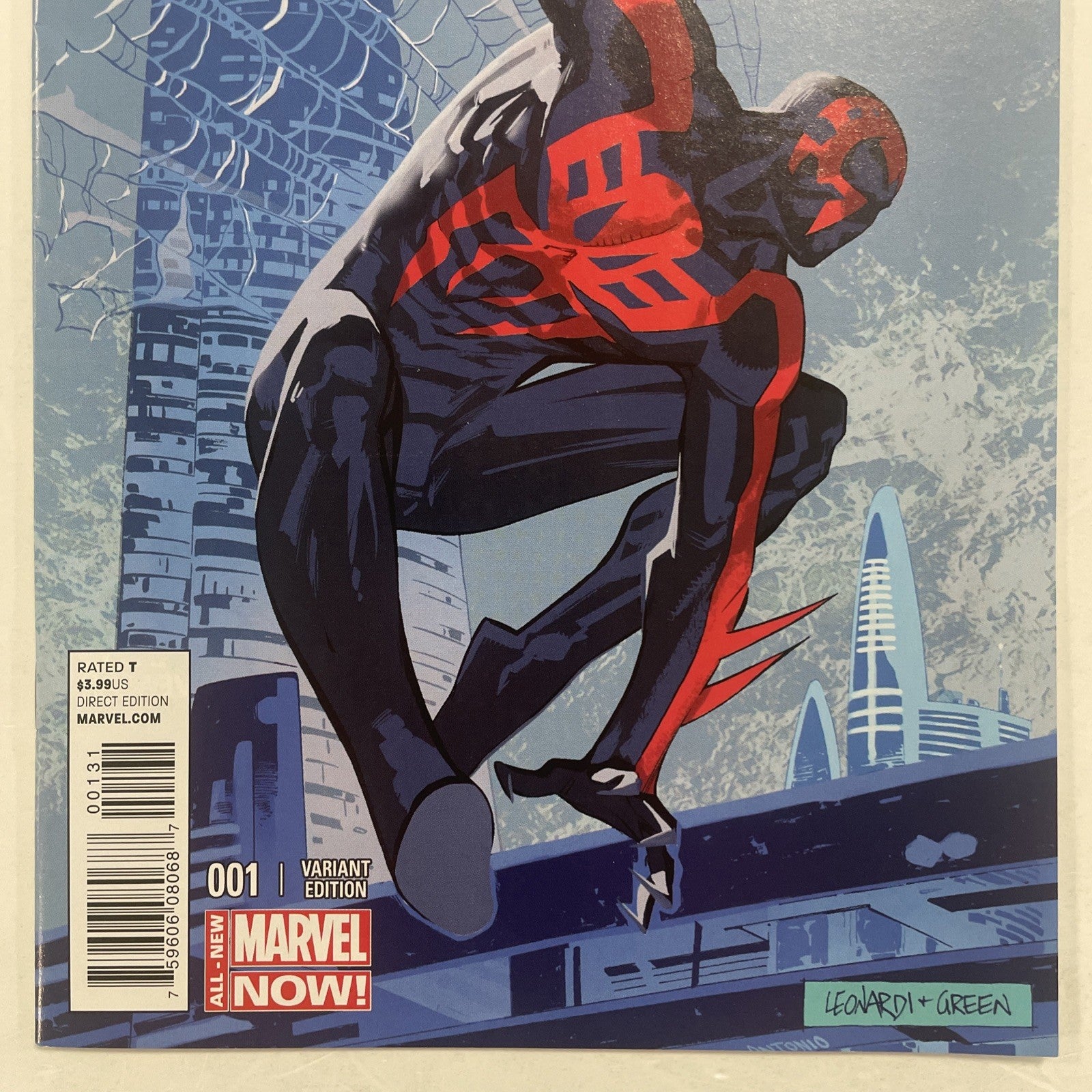 Spider-Man 2099 #1 2014 NM 1:25 Leonardi Variant2