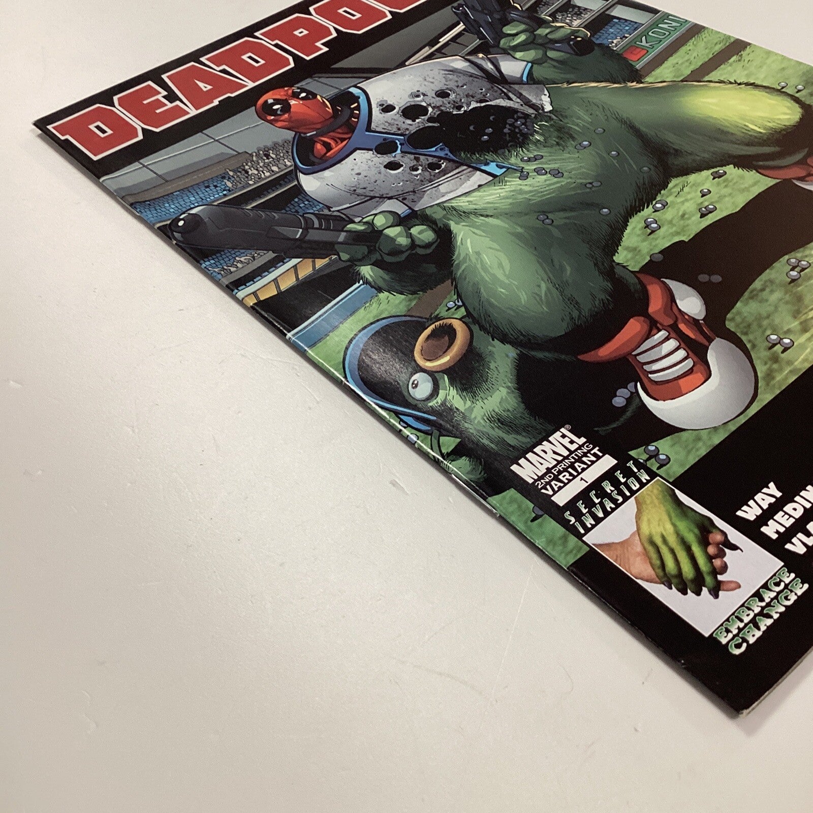 Deadpool #1 2008 NM Second Print Variant3