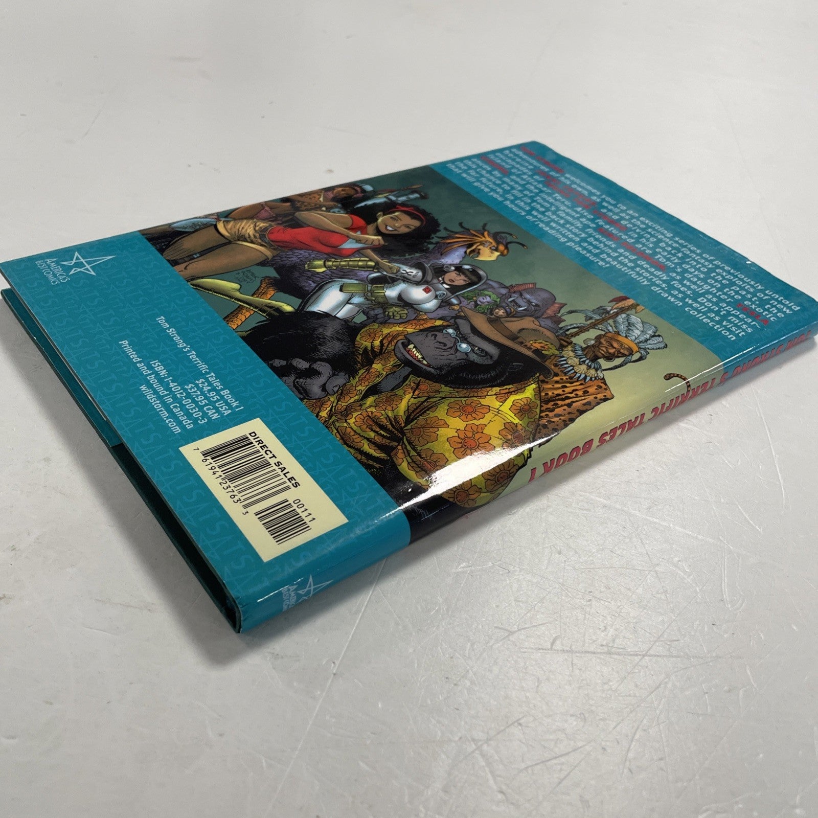 Tom Strong's Terrific Tales Book 1 2004 HC Hard Cover 1st Print7