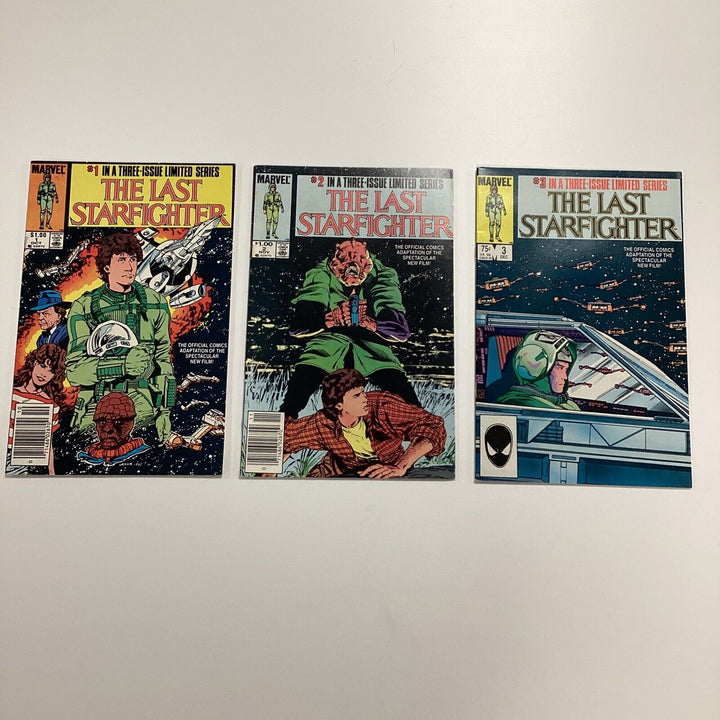 The Last Starfighter #1-3 1984 VF-2x Newsstand Complete Set *See description